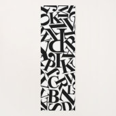 Alphabet Letters Yogamatte (Rückseite)