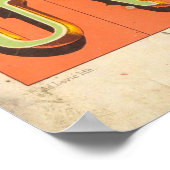 Alphabet (Lettres fantaisie) Poster (Ecke)