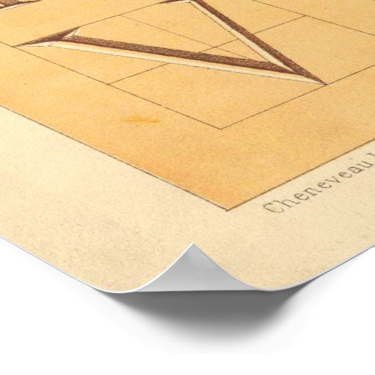 Alphabet (Lettres) Poster (Ecke)