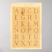 Alphabet (Lettres) Poster (Vorne)
