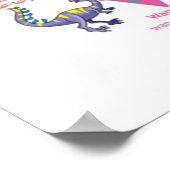 Alphabet-Liste der Dinosaurier Poster (Ecke)