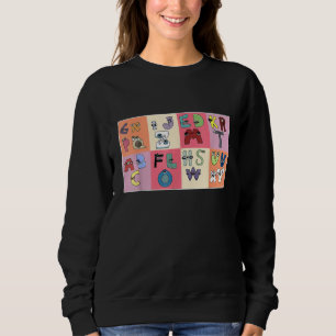 Alphabet-Lore-Abc-Kostüm für Jungen, passend zu 26 Sweatshirt
