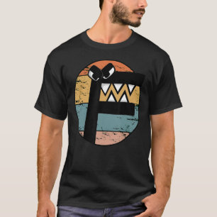 Alphabet Lore of Costume Retro Sunset for Boys Val T-Shirt