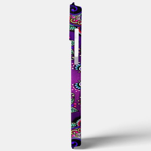 Alphabet M mandala Case-Mate iPhone Hülle (Rückseite / Links)