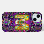 Alphabet M mandala Case-Mate iPhone Hülle (Rückseite (Horizontal))