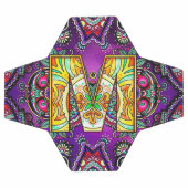 Alphabet M mandala Fußball (Flach)