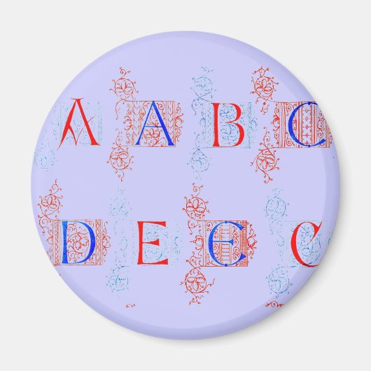 Alphabet Magnet (Vorne)