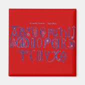 Alphabet Magnet (Vorne)