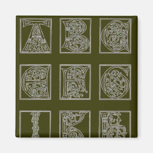 Alphabet Magnet (Vorne)