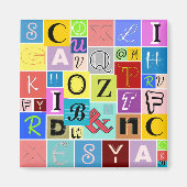 Alphabet Magnet (Vorne)