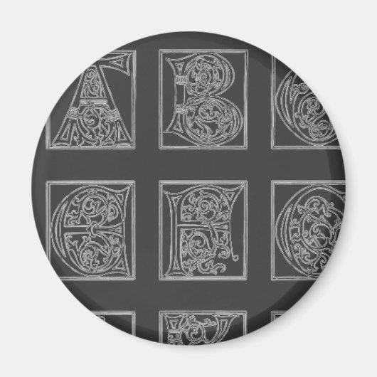Alphabet Magnet (Vorne)