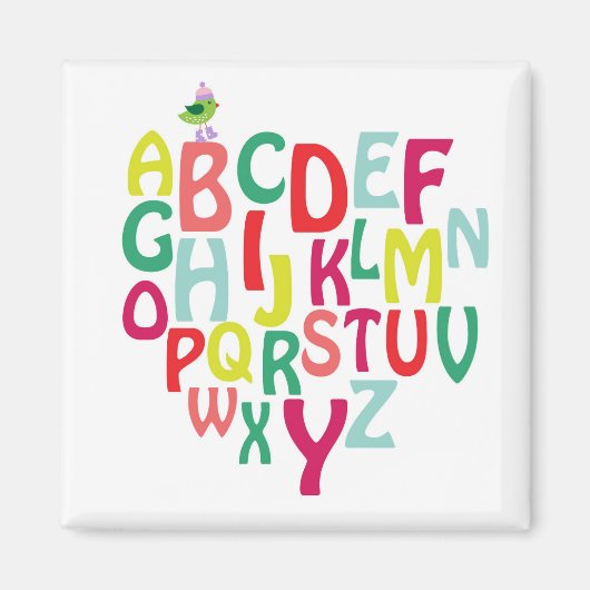 Alphabet Magnet (Vorne)