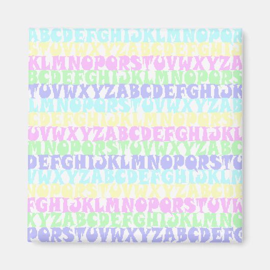 Alphabet Magnet (Vorne)