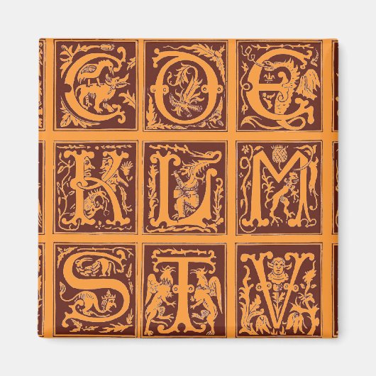 Alphabet-Magnet Magnet (Vorne)