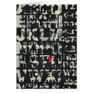 Alphabet-Malerei vom Normannen Wyatt