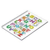 Alphabet Maze Puzzles Bahn Notizblock (Linke Seite)