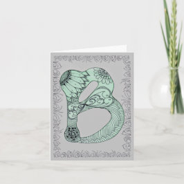 Alphabet-Mitteilungskarten Buchstabe B