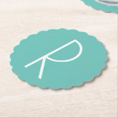 Alphabet Monogram Untersetzer (angewinkelt)