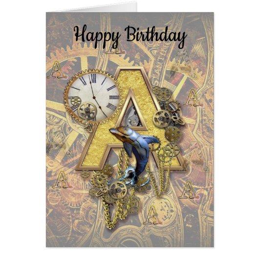 Alphabet, Monogramm A (Vorne)