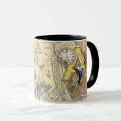 Alphabet-Monogramm-Hauptstadt-Buchstabe A Tasse (VorderseiteRechts)