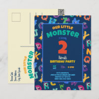 Alphabet Monster Geburtstag Kleines Monster Add AG