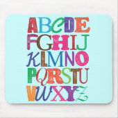 Alphabet Mousepad (Vorne)