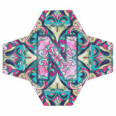 Alphabet N mandala Fußball (Flach)