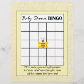 Alphabet Name Game and Baby Showroom Bingo Game Flyer (Hinten)