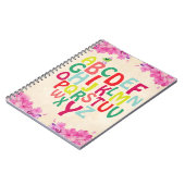 Alphabet-Notebook Notizblock (Linke Seite)