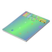 Alphabet Notepad Notizblock (Rotiert)