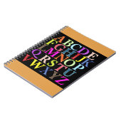 Alphabet Notizblock (Linke Seite)