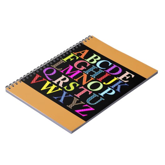 Alphabet Notizblock (Linke Seite)