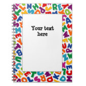 Alphabet Notizblock (Vorderseite)