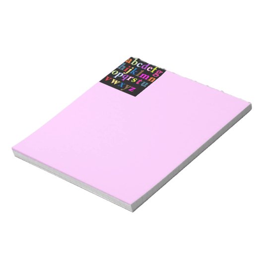 Alphabet Notizblock (Rotiert)