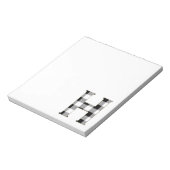 Alphabet Notizblock (Rotiert)