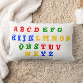 Alphabet & Nummern 1-10 Kissen (Decke)