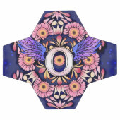 Alphabet O mandala Fußball (Flach)