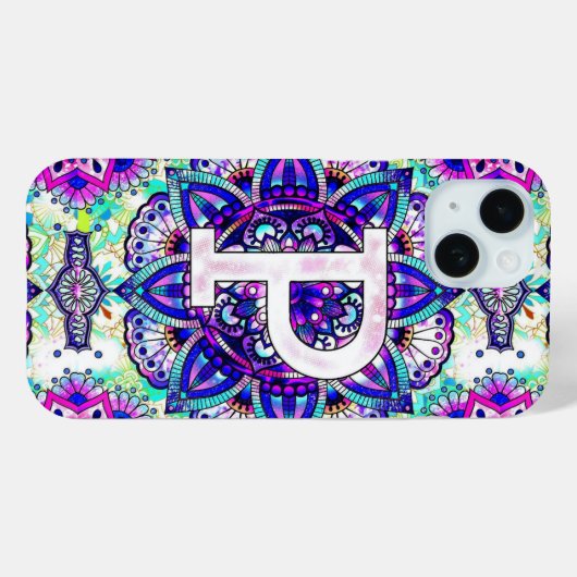 Alphabet P Case-Mate iPhone Hülle (Rückseite (Horizontal))