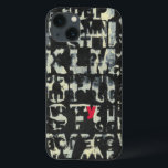 Alphabet Painting von Norman Wyatt Case-Mate iPhone Hülle<br><div class="desc">Wenn Sie Liebe nehmen Sehtests,  dann ist dieses Bild für Sie! Der Buchstabe des englischen Alphabets wird übereinander aufgezwungen,  fast verdeckt sie in diesem Gemälde von Norman Wyatt. Der Buchstabe Y zeichnet sich durch seine rosa Färbung aus.</div>