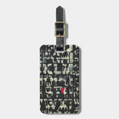 Alphabet Painting von Norman Wyatt Gepäckanhänger (Vorderseite vertikal)