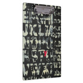 Alphabet Painting von Norman Wyatt Klemmbrett (Rechts)