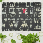 Alphabet Painting von Norman Wyatt Küchentuch (Gefaltet)