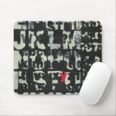 Alphabet Painting von Norman Wyatt Mousepad (Mit Mouse)