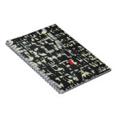 Alphabet Painting von Norman Wyatt Notizblock (Rechte Seite)