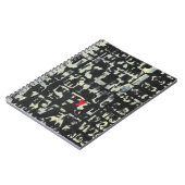 Alphabet Painting von Norman Wyatt Notizblock (Linke Seite)