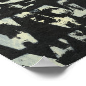 Alphabet Painting von Norman Wyatt Poster (Ecke)