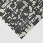 Alphabet Painting von Norman Wyatt Seidenpapier (Ausschnitt)