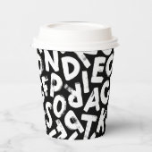 Alphabet Pappbecher (Links)