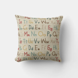 Alphabet Pillow Kissen