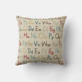 Alphabet Pillow Kissen (Rückseite)